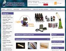 Tablet Screenshot of lightercovers.com